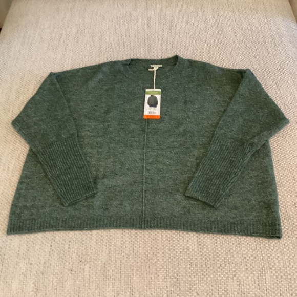 Women’s LEGENDARY Outfitters Green Soft & Cozy Long Sleeve Sweater Size XXL NWT - Picture 9 of 9
